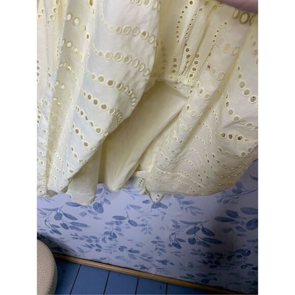 Joie Krystina B Cotton Eyelet Dress Size S - Picture 8 of 12